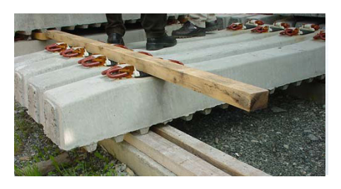 (a) BN60 sleeper with profiled underside