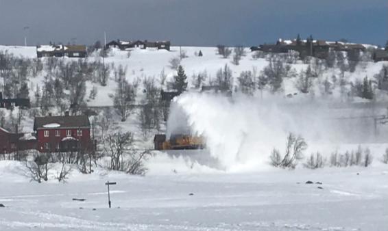 (D) Rotary snow blower